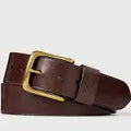 Elegant Leather Brown Belt FSS08