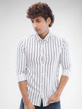 Elegant Lining White Shirt