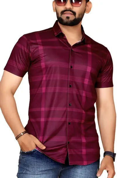Beautiful Check Design Shirt