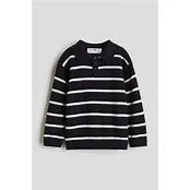 Elegant Black Lining Shirt FSS04